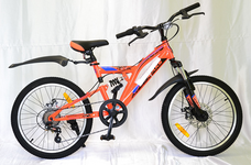 Велосипед 20" ТМ MAKS, RUNNER DISC, двухпод рам13", оранж