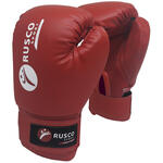 Перчатки бокс RUSCO SPORT детск к/з 10унц красн