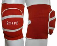 Наколенники CLIFF хлопок/эласт подростковые красные